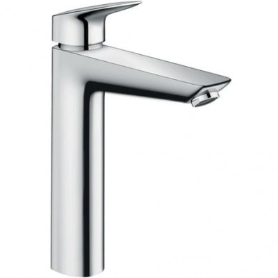 Смеситель для умывальника высокий Hansgrohe Vernis Logis 190 с клик-клаком